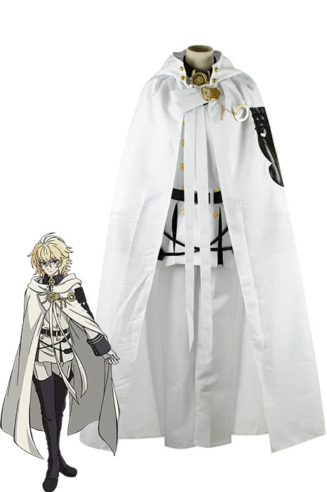 Seraph Of The End Mikaela Hyakuya Cosplay Costume