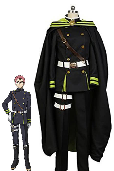 Seraph of the End Shiho Kimizuki Uniform Cosplay Costume