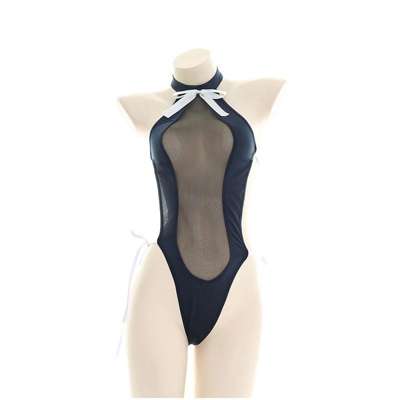Sexy Hollow Uniform Swimsuit Cosplay Costume