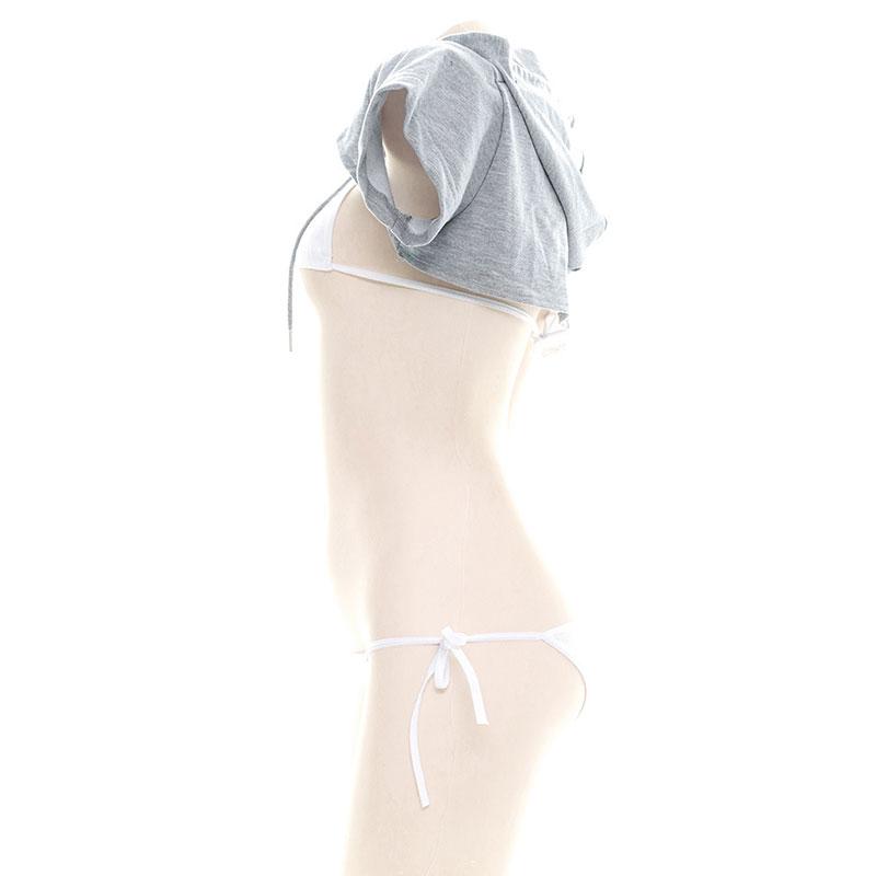 Sexy Hooded Pullover Sweater Cosplay Costume