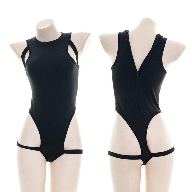 Sexy Student Uniform Bodysuit Cosplay Costume