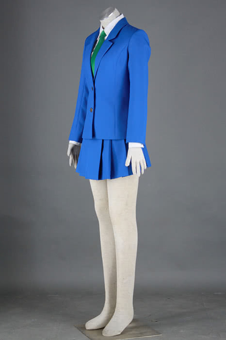 Case Closed Detective Conan Rachel Moore Ran Mori Girl's School Uniform Cosplay Costume