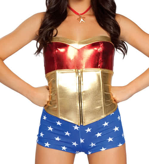 New Supergirl Adult Halloween Costume Sexy Superwoman Superhero Uniform