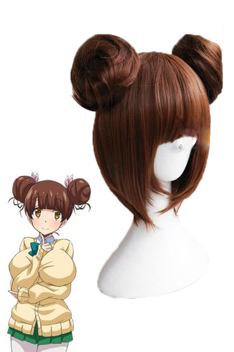 Hajimete no Gal My First Girlfriend Is A Gal Shizune Fujinoki Short Anime Cosplay Wigs
