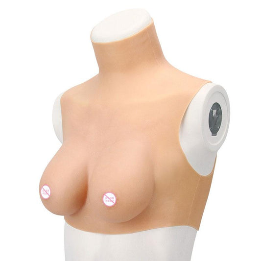 Silicone Breast Forms Fake Artificial  Boobs Cosplay Chest Prop