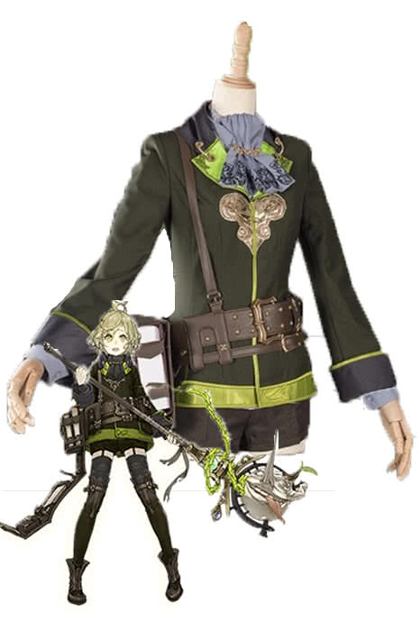 SINoALICE Pinocchio Green Game Cosplay Costumes