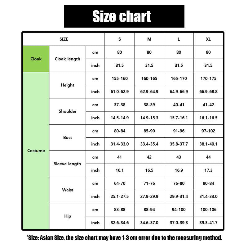 Game Sky Cloak 6 Style Cosplay Costume