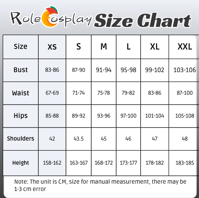 size chart 15