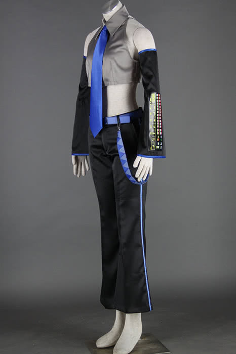 Vocaloid Yowane Haku Black Anime Cosplay Costumes