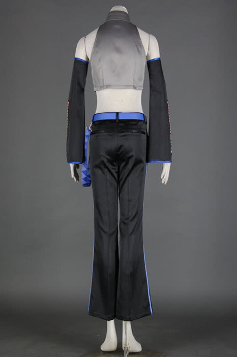 Vocaloid Yowane Haku Black Anime Cosplay Costumes
