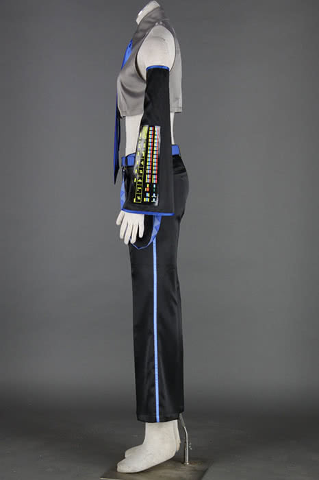 Vocaloid Yowane Haku Black Anime Cosplay Costumes