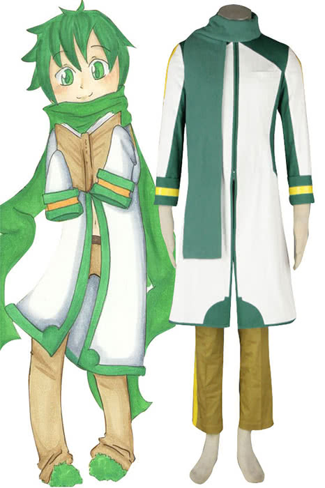 White/green