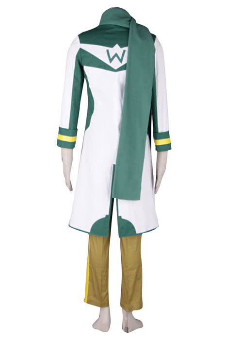 Vocaloid Nigaito Kaito Green Cosplay Costume