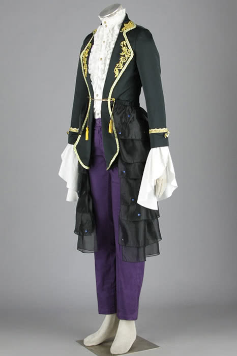 Vocaloid Gakupo Black Cosplay Costume