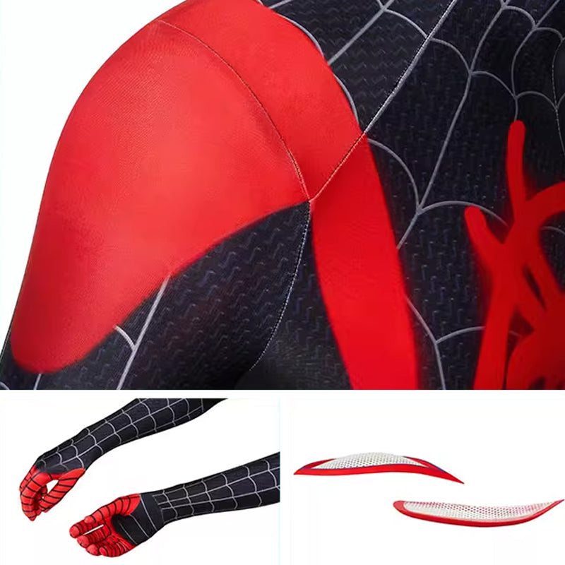 Spider-Man Miles Morales Jumpsuit Cosplay Costume