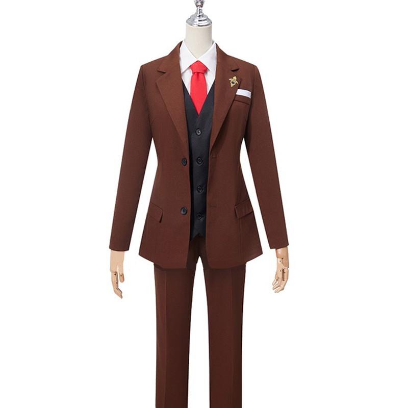 SPY×FAMILY Twilight Loid Forger Brown Suit Cosplay Costume