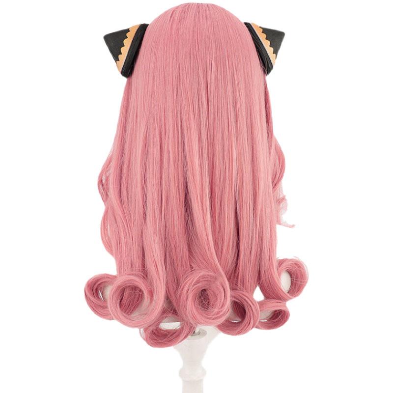 SPY×FAMILY Forger Anya Pink Long Cosplay Wigs