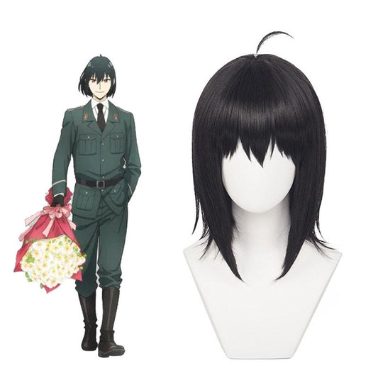 SPY x FAMILY Yuri Briar Short Black Cosplay Wigs
