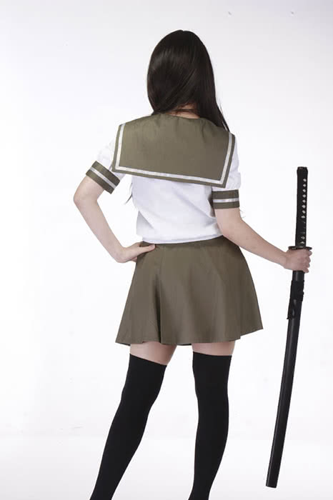 Shakugan No Shana Shana Misaki High School Girl's Summer School Sailor Uniform Cosplay Costume