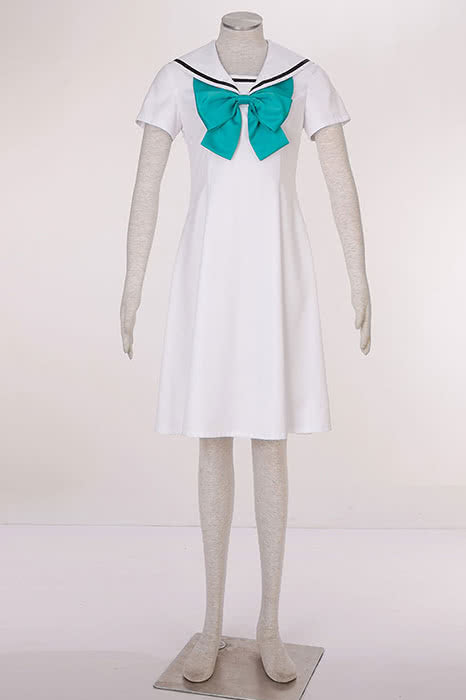Cardcaptor Sakura Kinomotosakura 5th Version White Sailor Cosplay Costumes