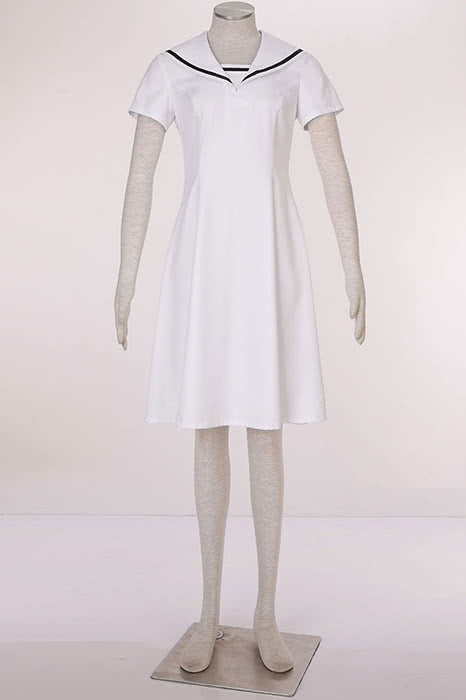 Cardcaptor Sakura Kinomotosakura 5th Version White Sailor Cosplay Costumes