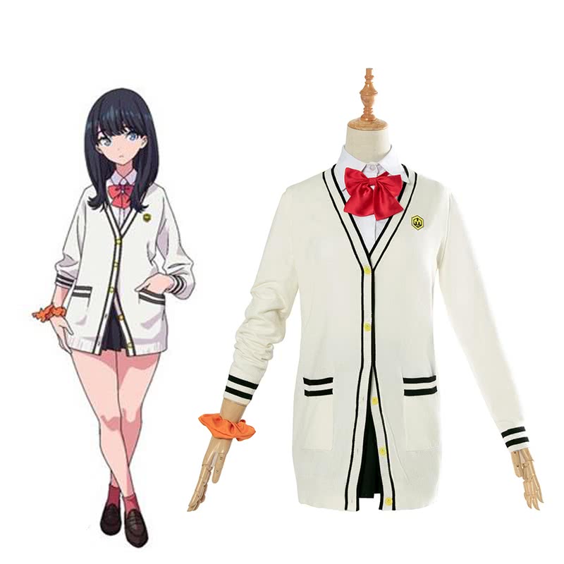 SSSS.GRIDMAN Takarada Rikka Uniform Cosplay Costum