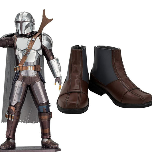 Star War Mandalorian Adult Halloween Cosplay Shoes