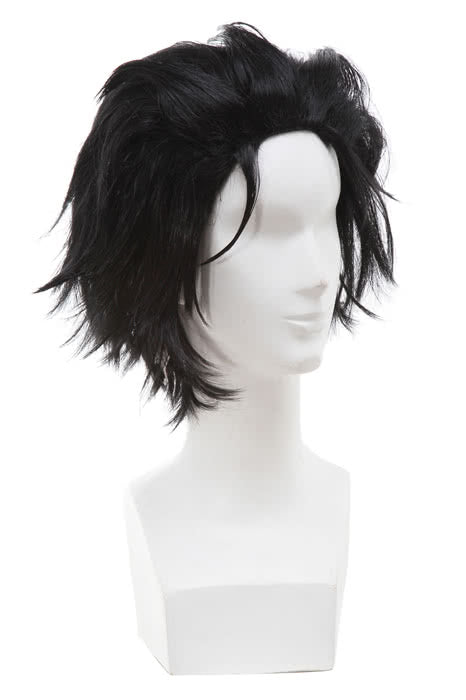 Re:ZERO -Starting Life in Another World Subaru Natsuki Cosplay Wigs Men Short Black Synthetic Hair
