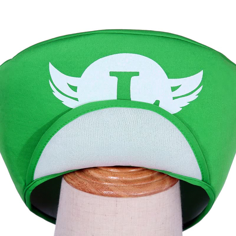 Super Mario Bros Luigi Mario Fancy Dress Party Green Plumber Costume