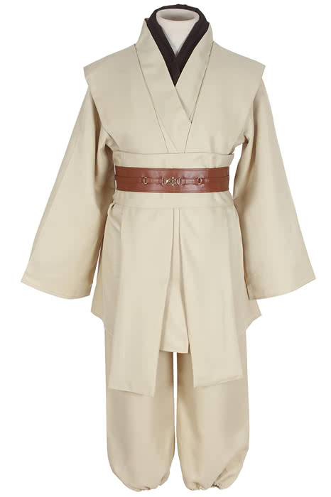 Star Wars Jedi Knight Anakin Suit Coffee Cloak Cosplay Costume