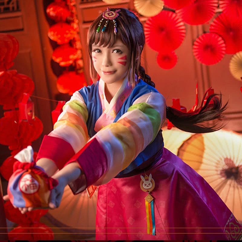Overwatch OW D.Va DVA New Huid Cosplay Costumes