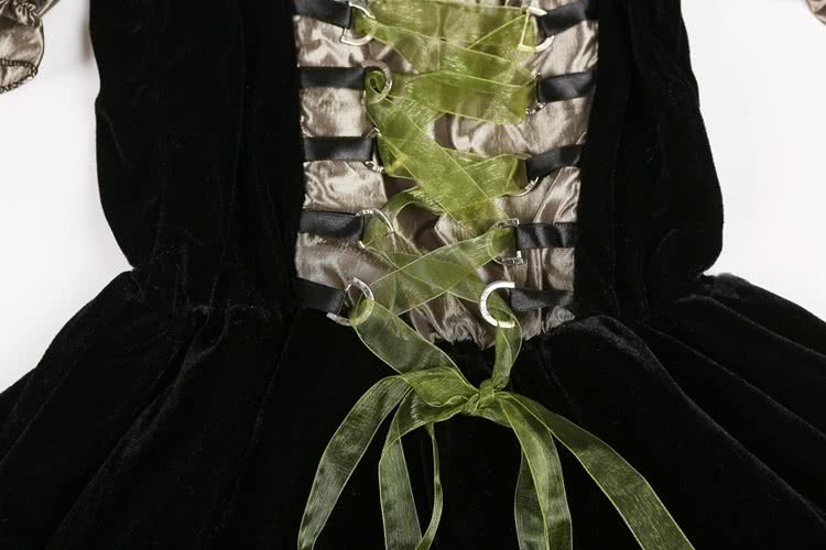 Sexy Lace Witch Dress Halloween Costumes