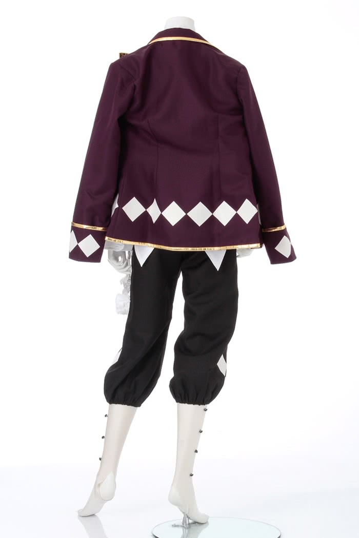 Black Butler Circus Joker Costumes Cosplay