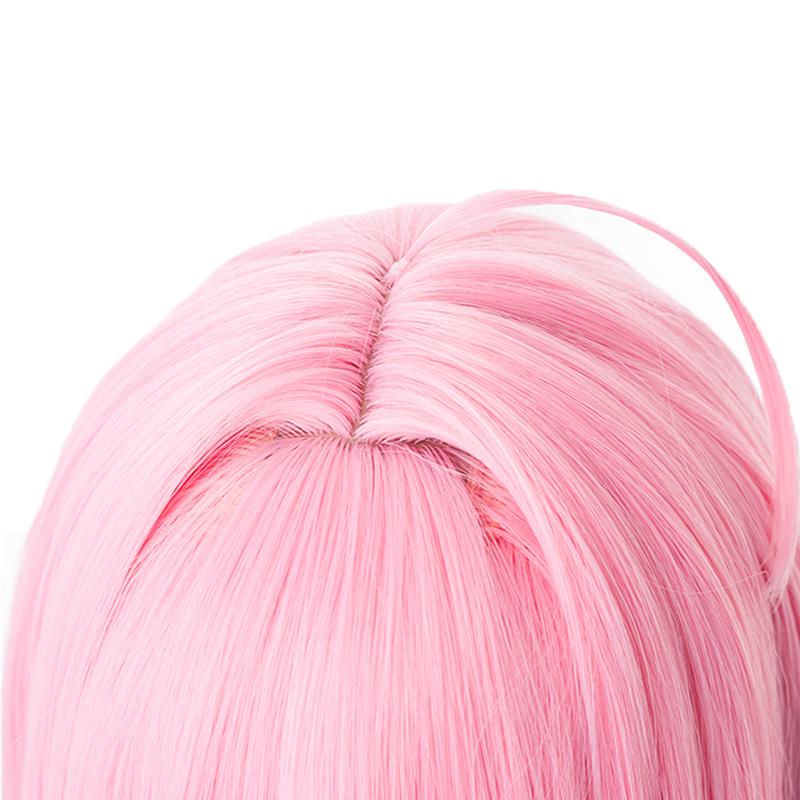 THE IDOLM@STER CINDERELLA GIRLS Yumemi Riamu Pink Mixed Blue Short Cosplay Wigs