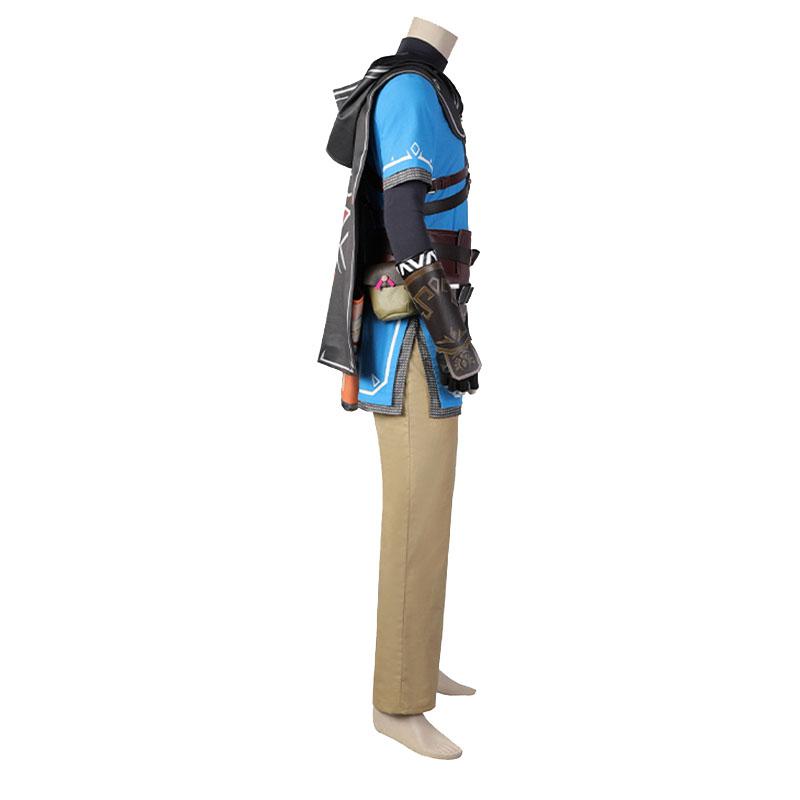 The Legend of Zelda2 Breath of the Wild Link Cosplay Costume