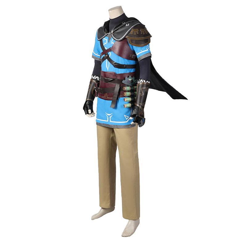 The Legend of Zelda2 Breath of the Wild Link Cosplay Costume