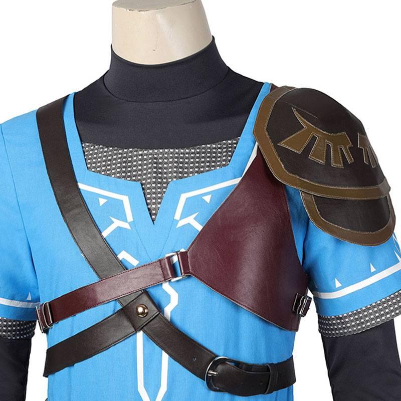 The Legend of Zelda2 Breath of the Wild Link Cosplay Costume