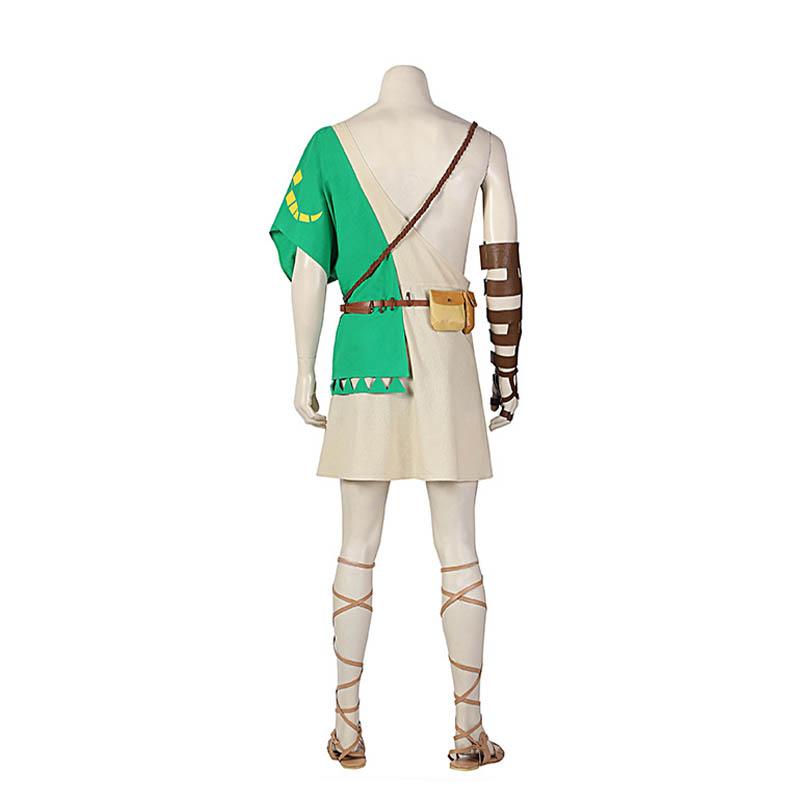 The Legend of Zelda2 Breath of the Wild Desert Link Cosplay Costume