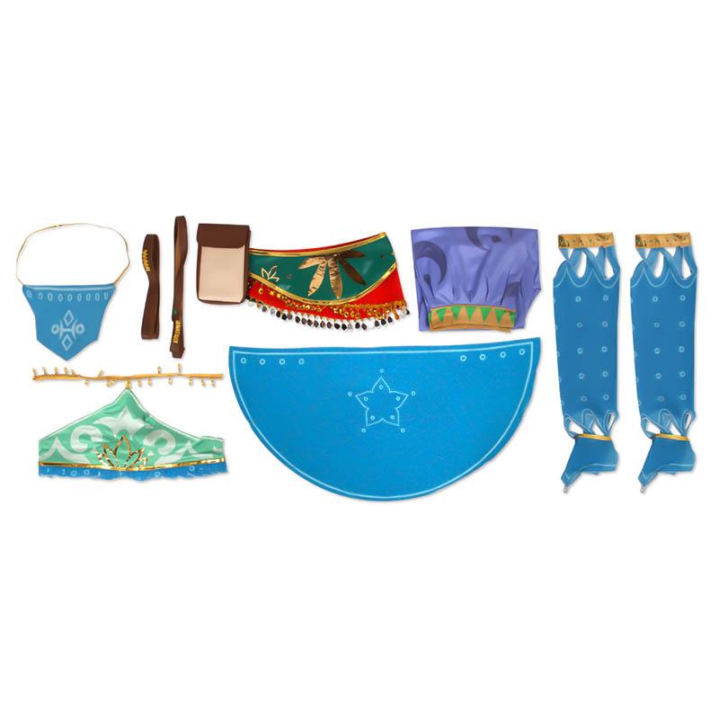 The Legend of Zelda Breath of the Wild Link Female Woman Cosplay Costume