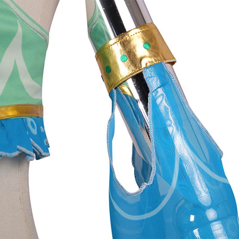 The Legend of Zelda Breath of the Wild Link Female Woman Cosplay Costume