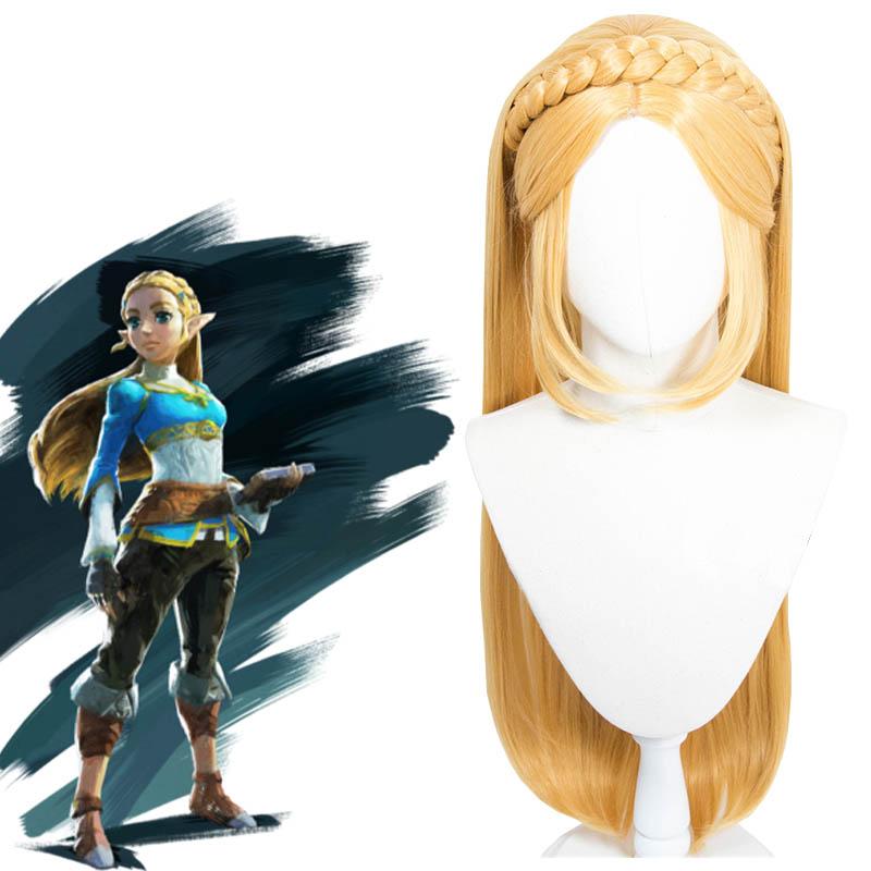 The Legend of Zelda Breath of the Wild Princess Zelda Cosplay Wigs
