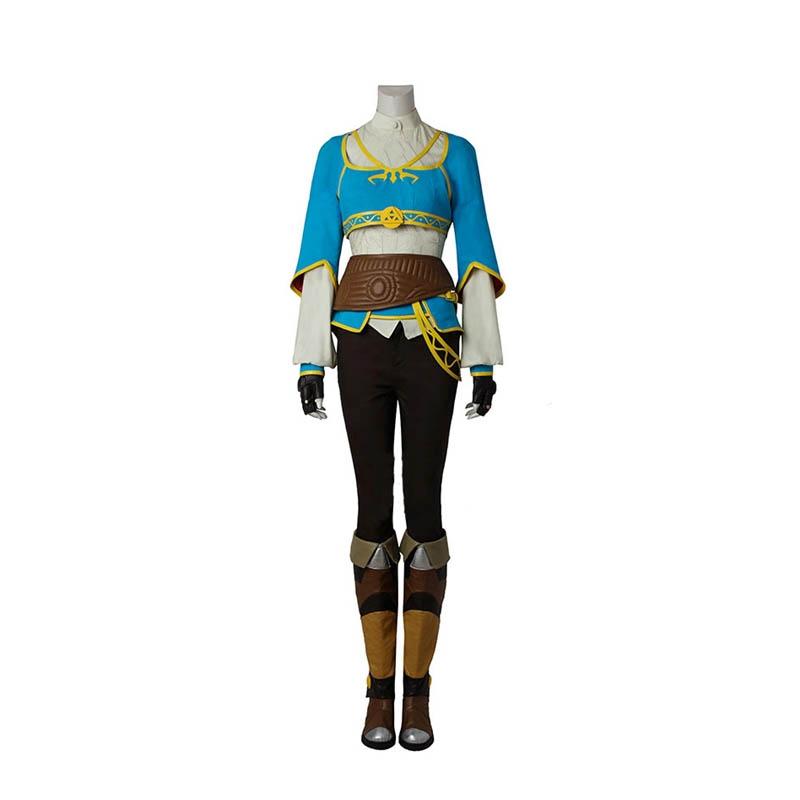 The Legend of Zelda Breath of the Wild Zelda Cosplay Costume