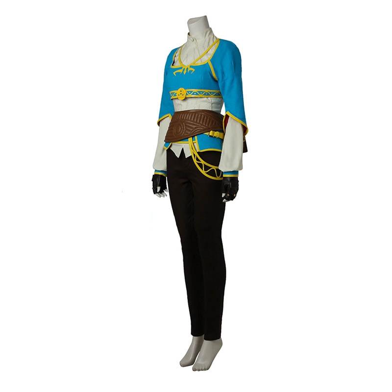 The Legend of Zelda Breath of the Wild Zelda Cosplay Costume