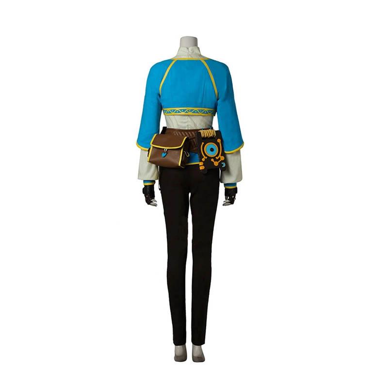 The Legend of Zelda Breath of the Wild Zelda Cosplay Costume