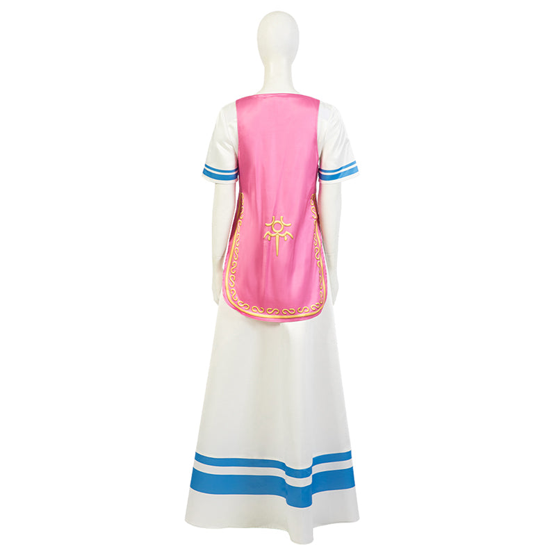 【Support Customization】The Legend of Zelda Super Smash Bros Princess Zelda Cosplay Costume