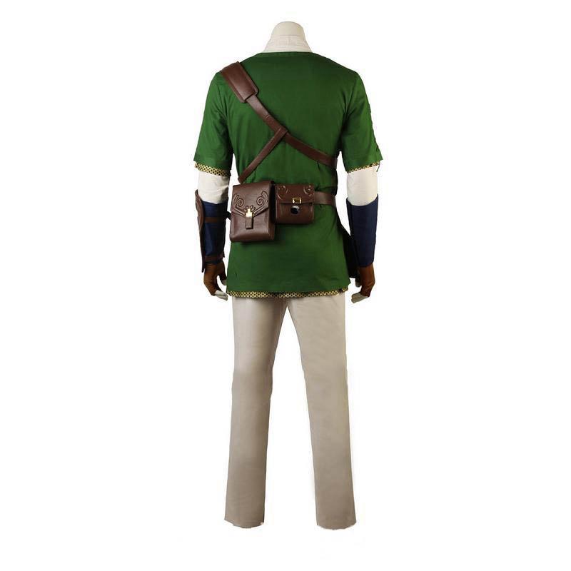 The Legend of Zelda Twilight Princes Link Cosplay Costume