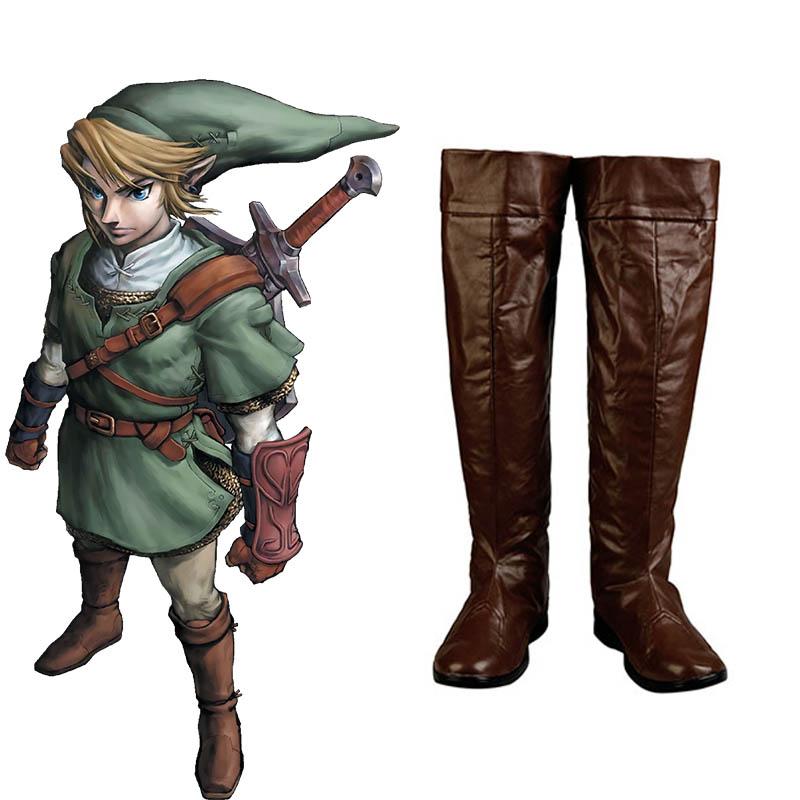 The Legend of Zelda Twilight Princes Link Cosplay Shoes