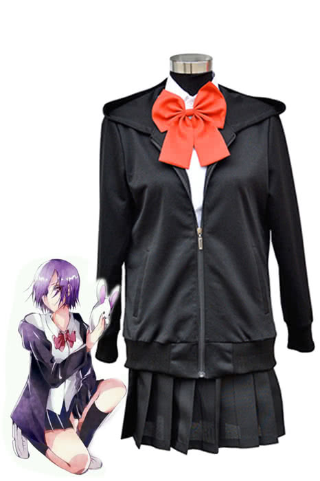 Tokyo Ghoul Touka Kirishima Day Dress School Uniform Cosplay Costume