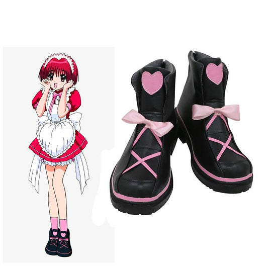 Tokyo Mew Mew Ichigo Momomiya Maid Cosplay Shoes
