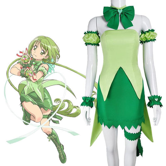 Tokyo Mew Mew Lettuce Midorikawa Dress Cosplay Costume